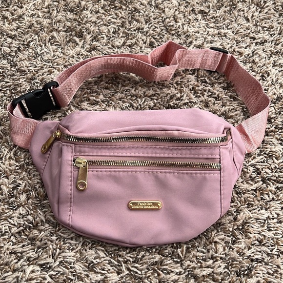 Baby Pink Adjustable Fanny Pack - Picture 1 of 7